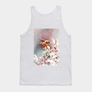 Bee & flower Tank Top